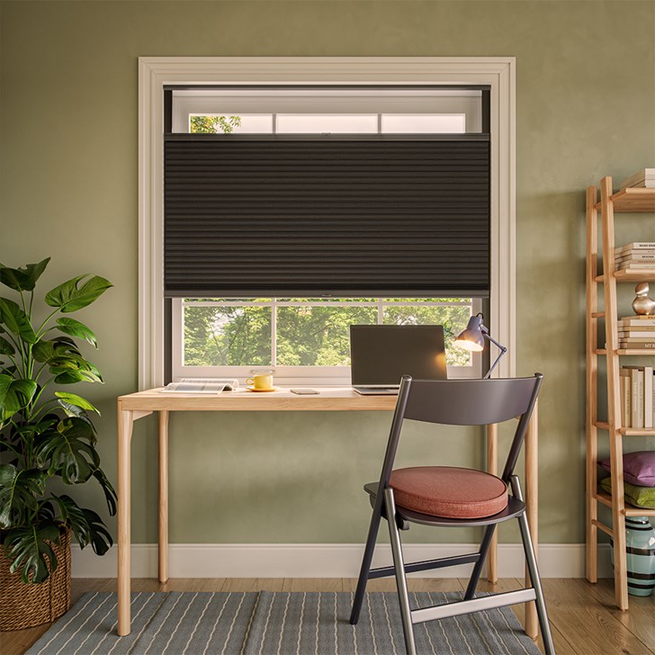 Color: Midnight 3/4 Inch Single Cell; Light Control: ClearFit Lift