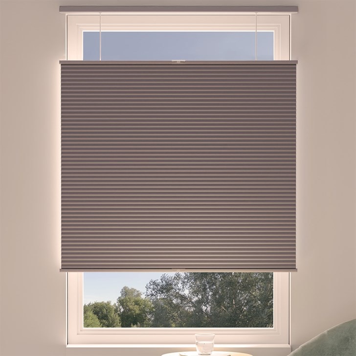 Color: 1/2 Inch Single Cell Steel; Lift and Light Control: Top Down Bottom Up