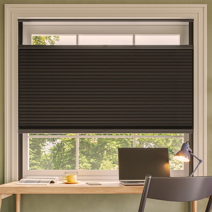 Color: Midnight 3/4 Inch Single Cell; Light Control: ClearFit Lift