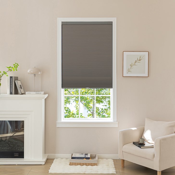 Color: Pebble H25823D; Lift: Cordless