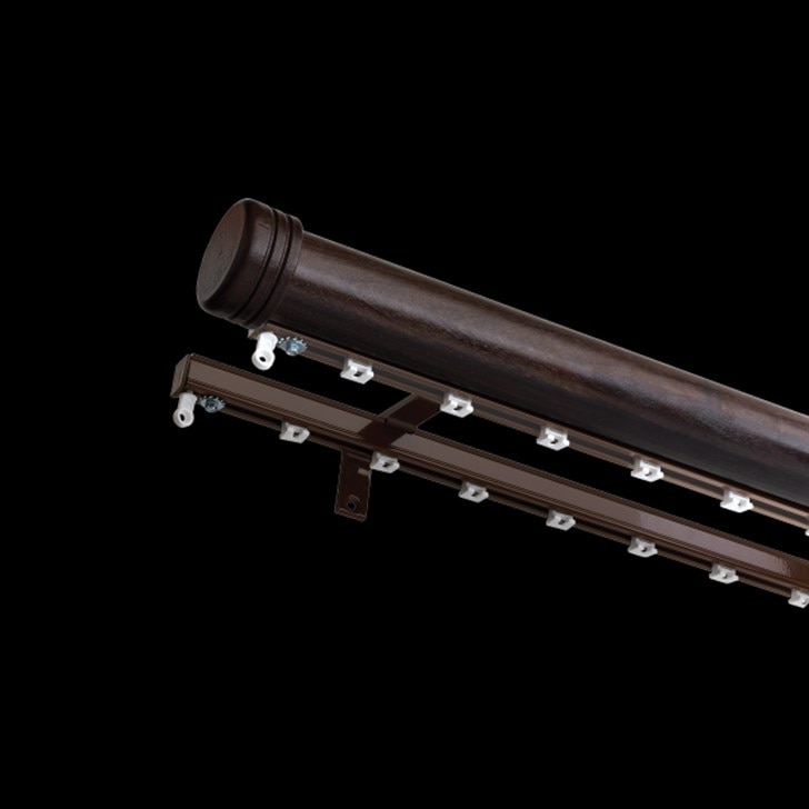 Shown as a Double Rod