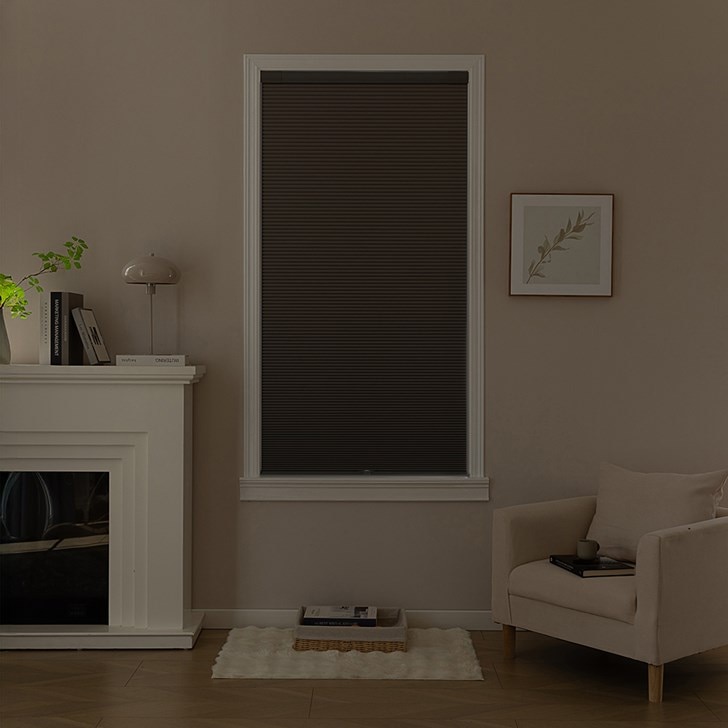 Color: Pebble H25823D; Lift: Cordless