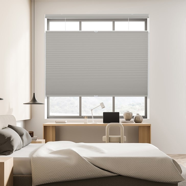 Color: Smoky Gray; Lift: Top Down Bottom Up