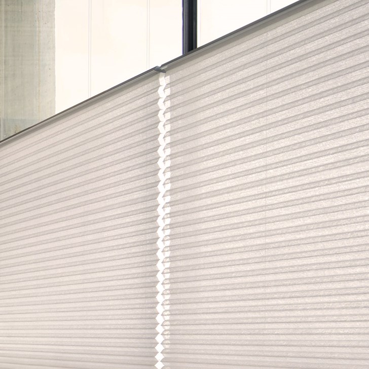 Color: Zambezi Light Grey; Lift: Motorized Top Down Bottom Up; Headrail: Standard